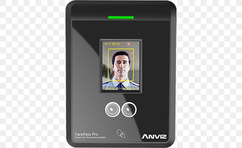 Facial Recognition System Access Control Biometrics Time And Attendance, PNG, 500x500px, Facial Recognition System, Access Control, Biometrics, Communication, Communication Device Download Free