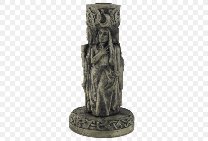 Statue Candlestick Wicca Goddess, PNG, 555x555px, Statue, Artifact, Candle, Candlestick, Carving Download Free