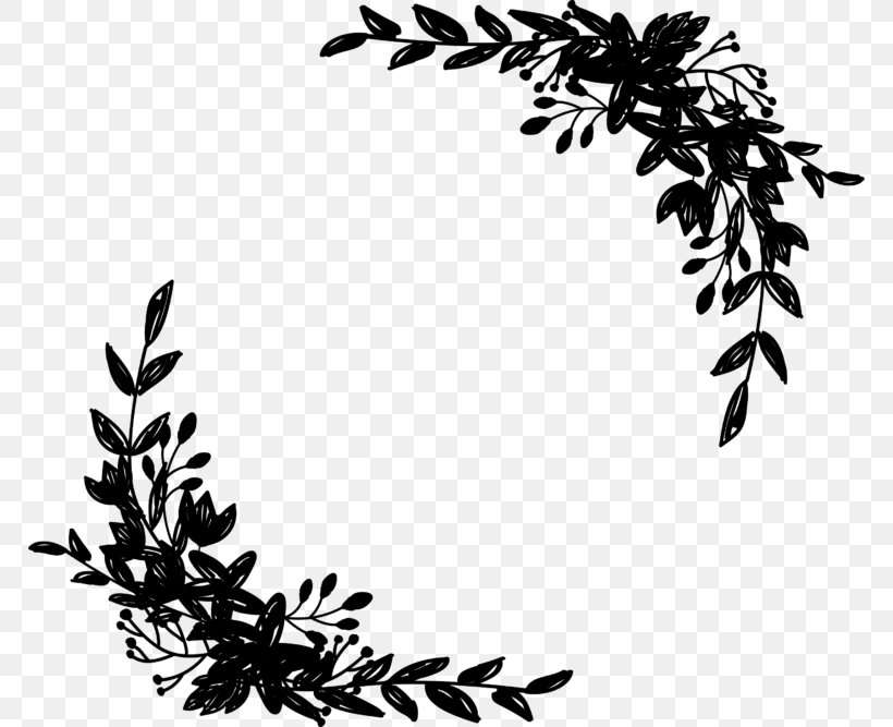 Twig Clip Art Plant Stem Flower Leaf, PNG, 768x667px, Twig, American Larch, Art, Black M, Blackandwhite Download Free