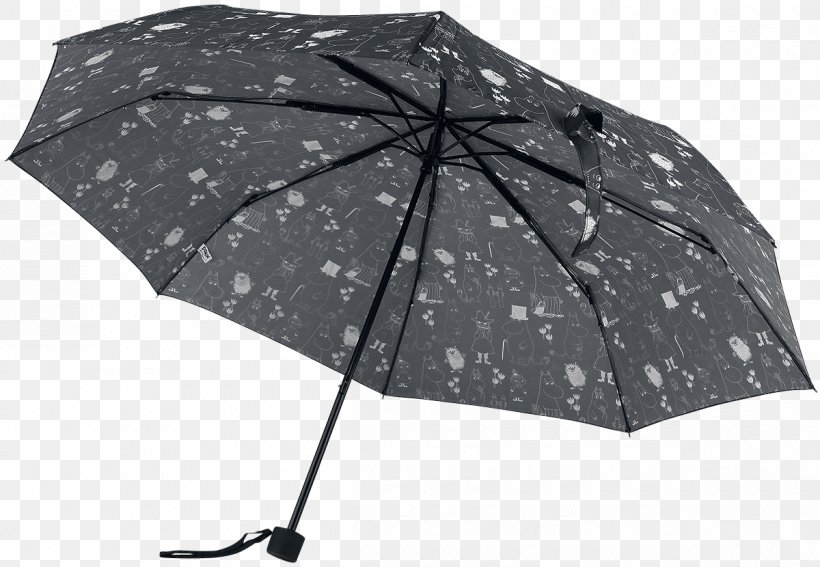 Umbrella Black And White Moomins Black And White, PNG, 1200x830px, Umbrella, Black, Black And White, Black M, Fashion Accessory Download Free