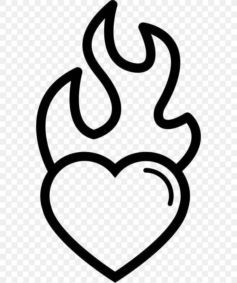 Heart Clip Art, PNG, 570x981px, Heart, Area, Black And White, Drawing, Flame Download Free
