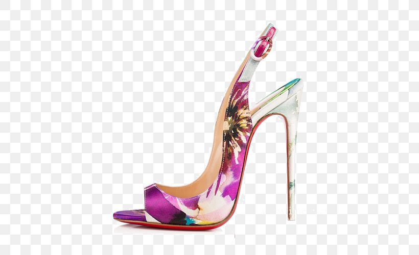 Court Shoe Slingback High-heeled Footwear Stiletto Heel, PNG, 500x500px, Shoe, Basic Pump, Christian Louboutin, Clothing, Court Shoe Download Free