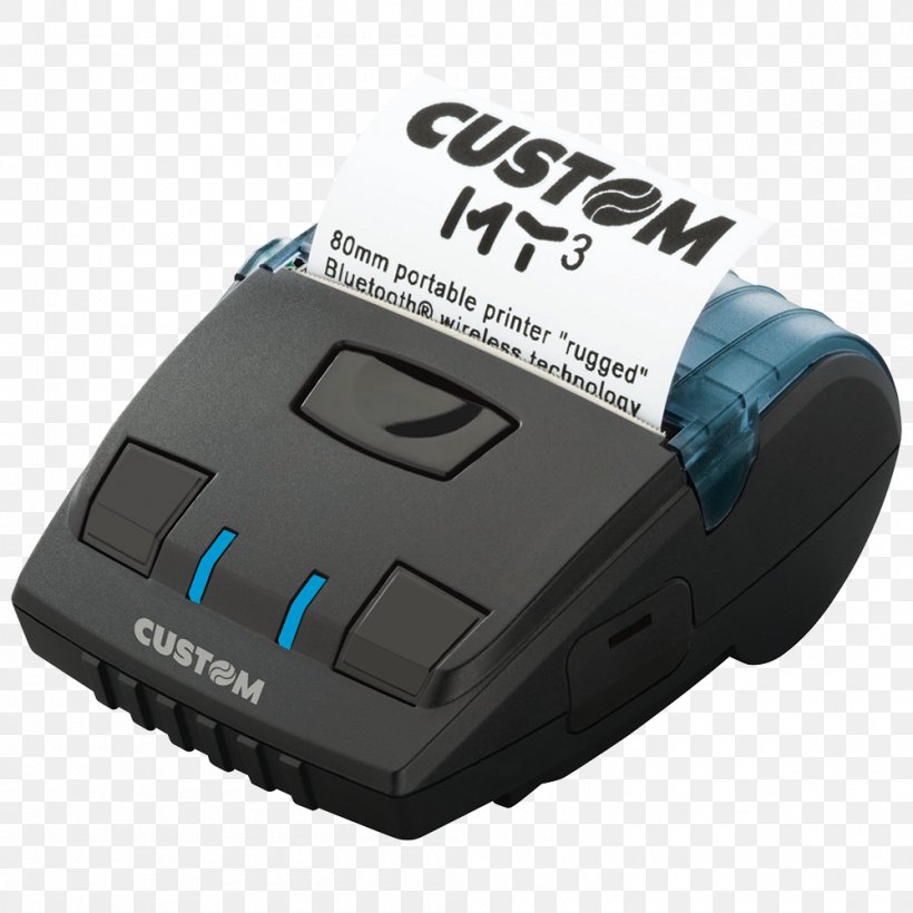 Printer Thermal Printing USB Handheld Devices Bluetooth, PNG, 1000x1000px, Printer, Apple, Bluetooth, Card Reader, Computer Hardware Download Free