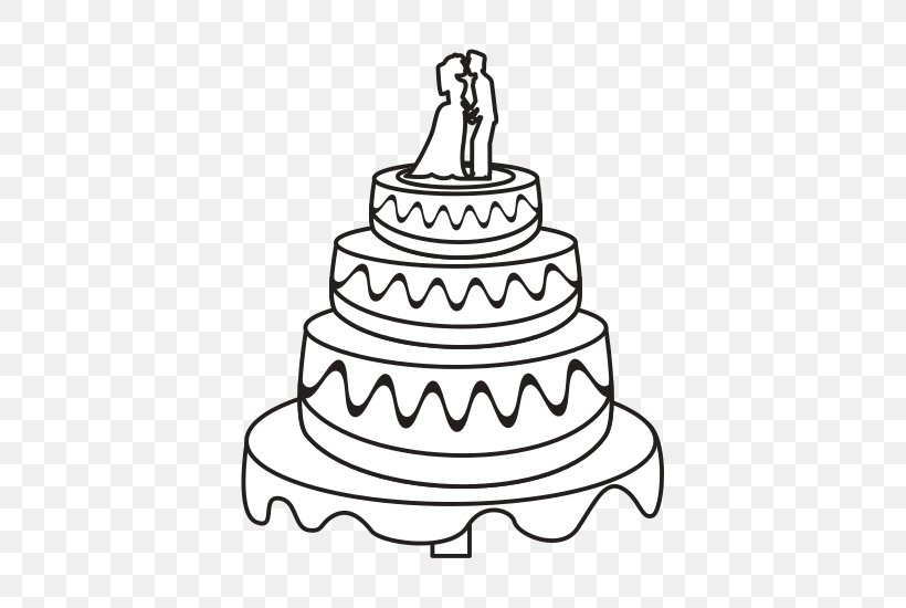 Wedding Cake Vector Graphics Stock Illustration, PNG, 550x550px, Wedding Cake, Baked Goods, Blackandwhite, Buttercream, Cake Download Free