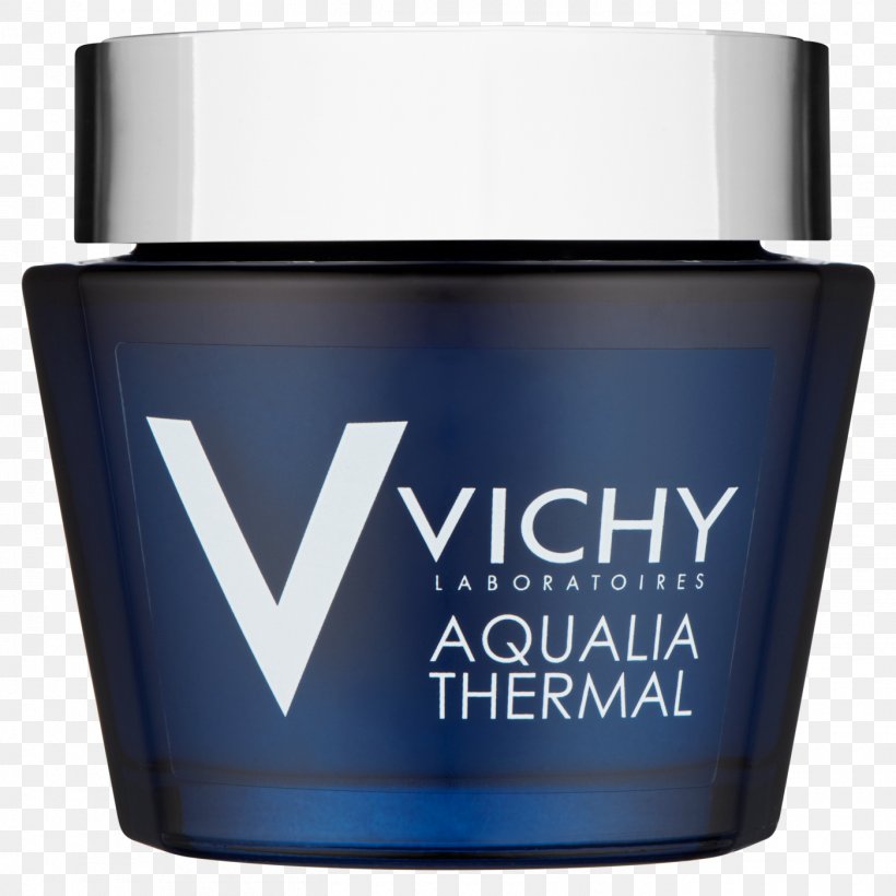 Vichy Aqualia Thermal Night Spa Water Mask Skin, PNG, 1400x1400px, Vichy, Brand, Cosmetics, Cream, Face Download Free