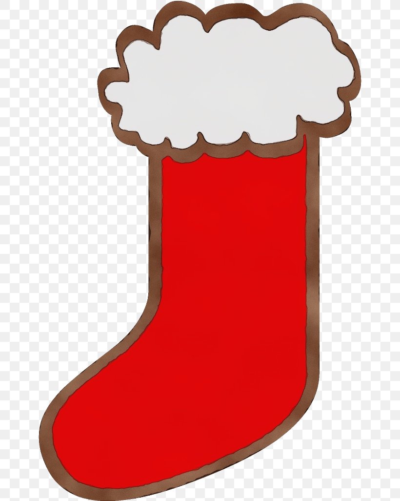 Christmas Stocking, PNG, 664x1026px, Watercolor, Christmas Stocking, Paint, Wet Ink Download Free