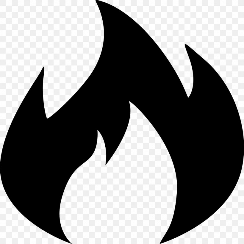 Flame, PNG, 980x980px, Flame, Black, Black And White, Crescent, Directory Download Free