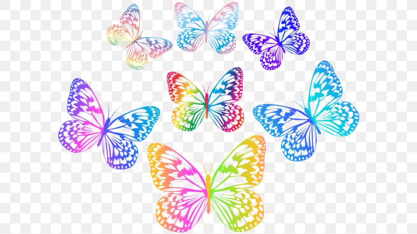 Desktop Wallpaper Clip Art, PNG, 600x461px, Butterfly, Brush Footed Butterfly, Color, Computer Monitors, Flower Download Free