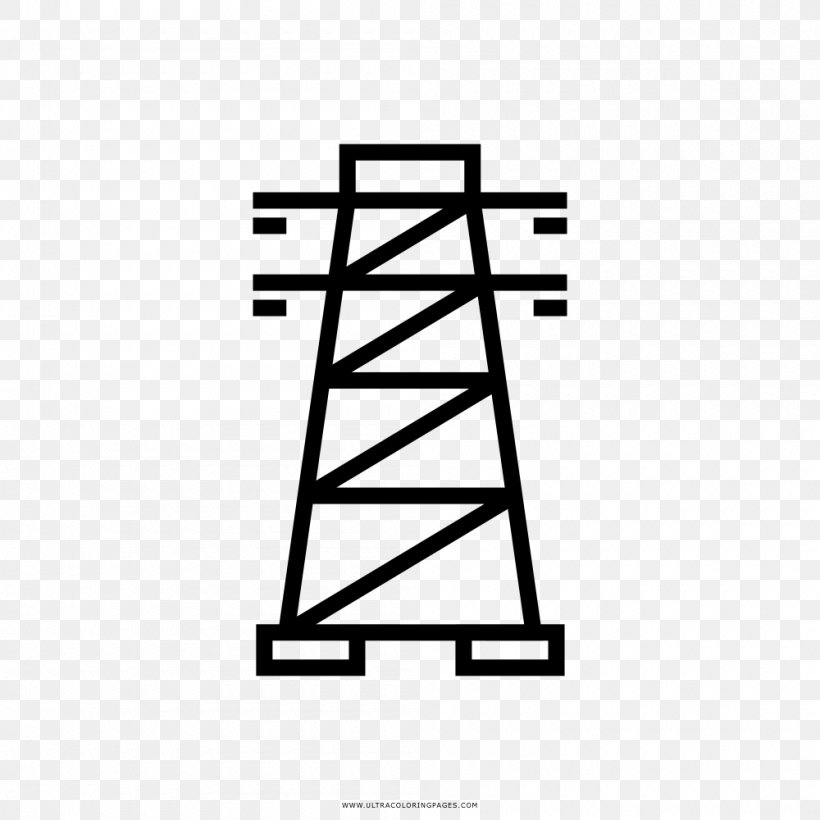 Transmission Tower Electric Power Transmission Electricity Electrical Energy, PNG, 1000x1000px, Transmission Tower, Black And White, Electric Power, Electric Power Transmission, Electrical Energy Download Free