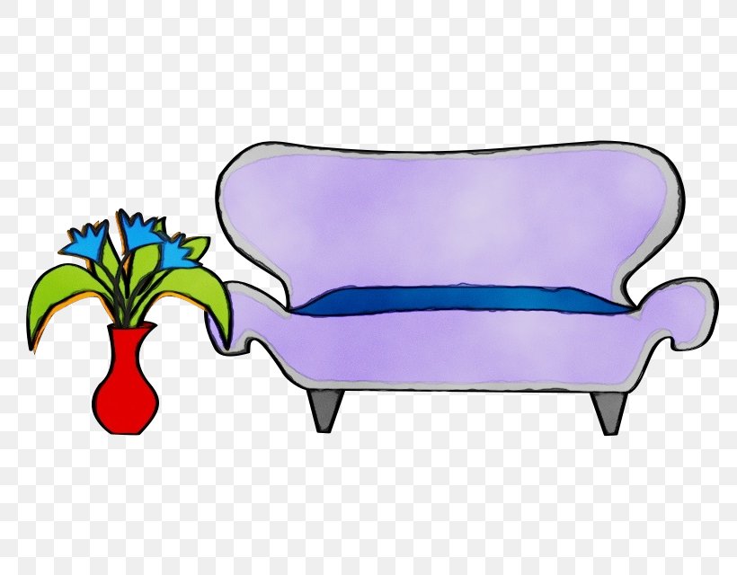 Watercolor Plant, PNG, 800x640px, Watercolor, Couch, Drawing, Furniture, Magenta Download Free
