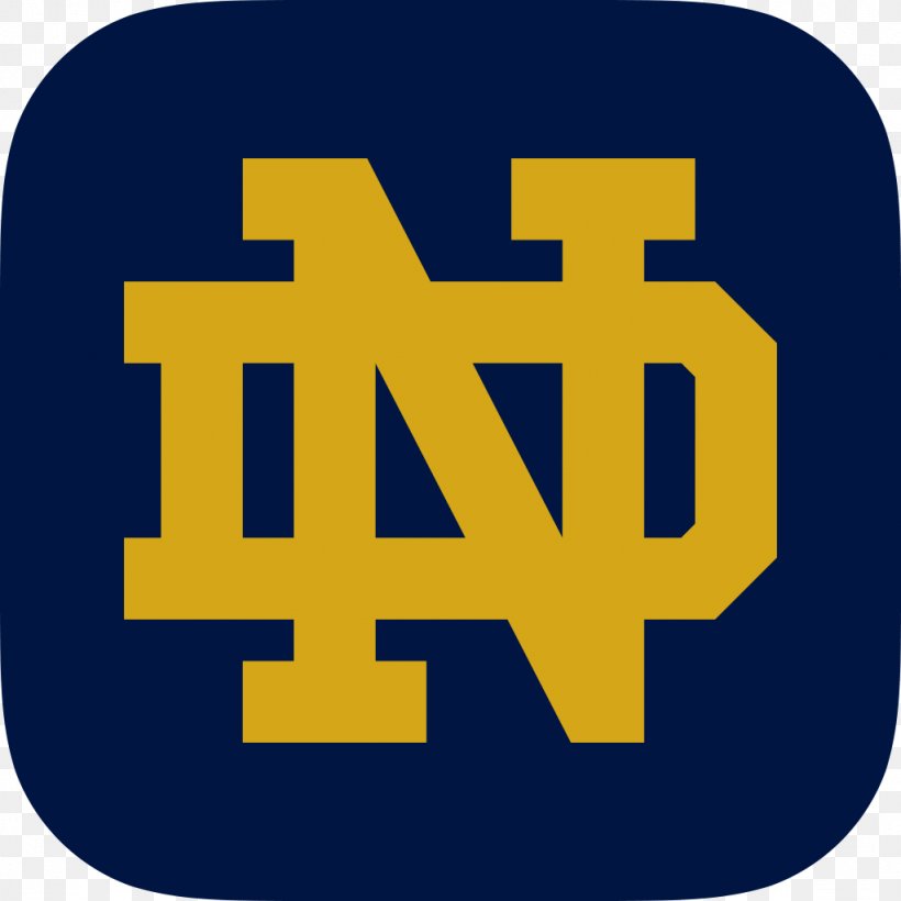 Notre Dame Fighting Irish Football Notre Dame Fighting Irish Women's Basketball Navy Midshipmen Football NCAA Women's Division I Basketball Tournament Leprechaun, PNG, 1024x1024px, Notre Dame Fighting Irish Football, Area, Banner, Brand, Electric Blue Download Free