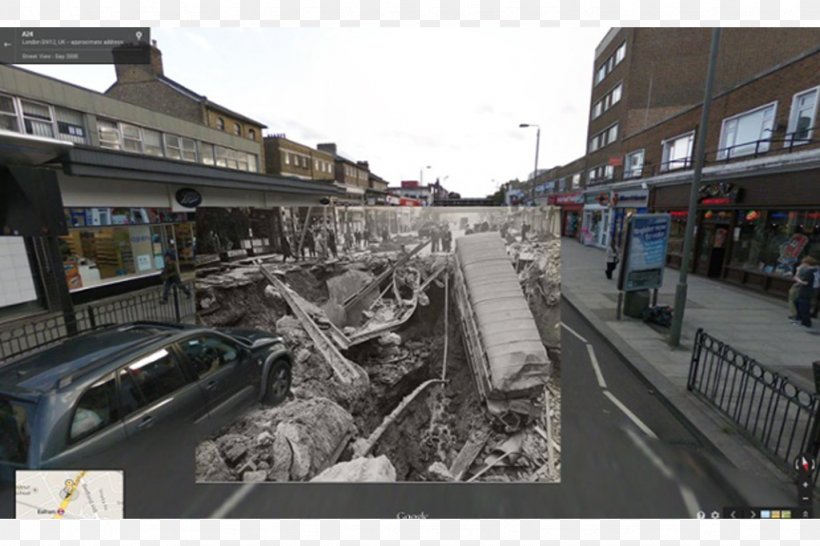 Balham Station Second World War Air Raid Shelter Google Street View, PNG, 1024x682px, Second World War, Air Raid Shelter, Airstrike, Balham, Bomb Download Free