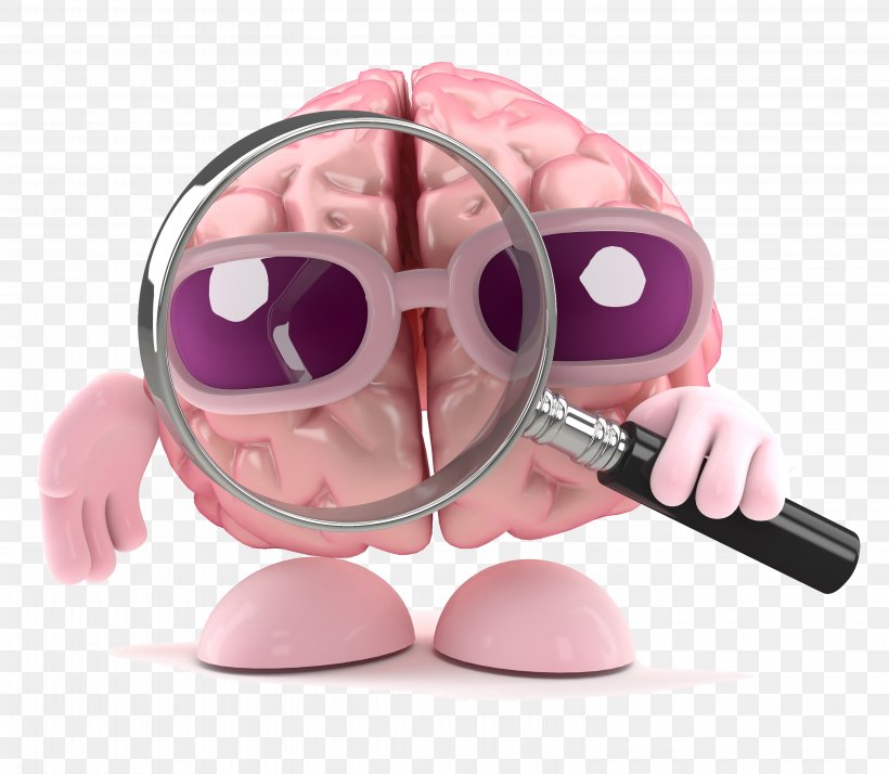 Brain Magnifying Glass Stock Photography, PNG, 6200x5400px, Watercolor, Cartoon, Flower, Frame, Heart Download Free