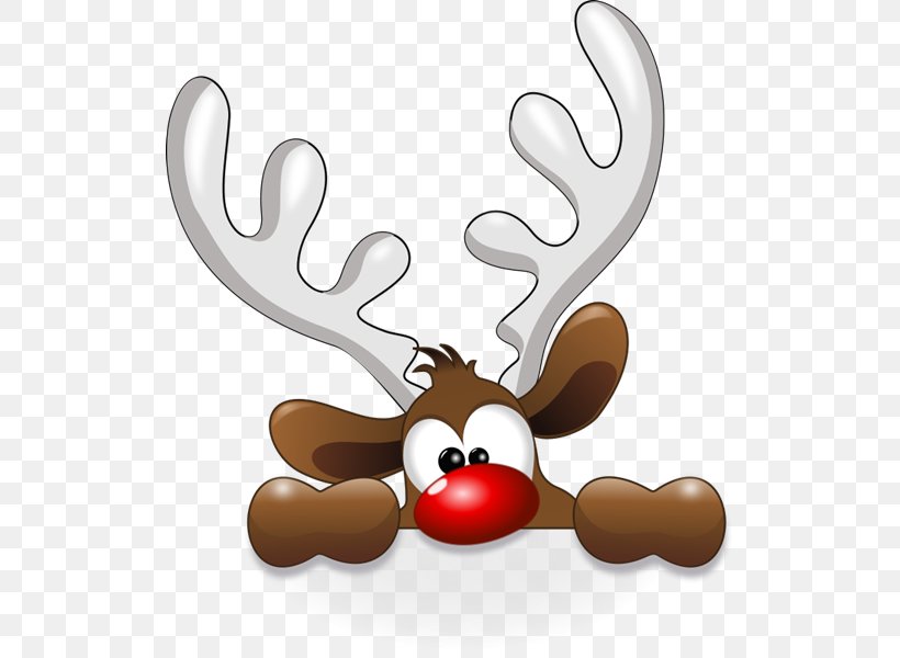 Rudolph Reindeer Santa Claus Clip Art, PNG, 518x600px, Rudolph, Antler, Cartoon, Christmas, Christmas Card Download Free