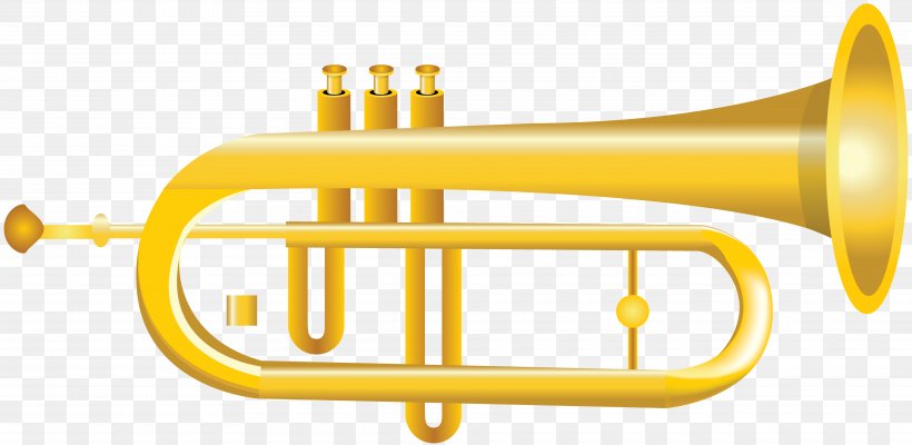 Musical Instruments Brass Instruments Mellophone Clip Art, PNG, 3840x1876px, Watercolor, Cartoon, Flower, Frame, Heart Download Free