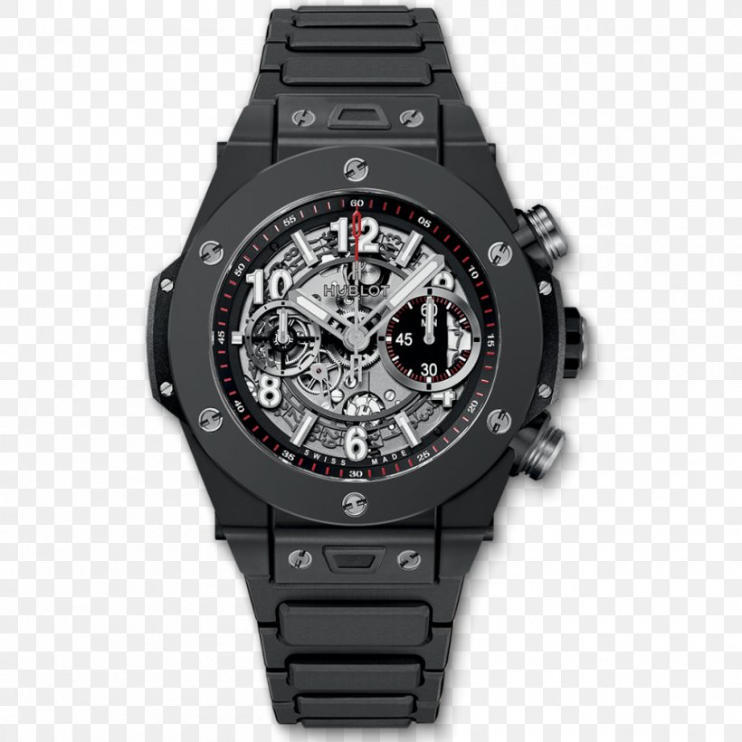 Hublot King Power Chronograph Watch Luneta, PNG, 1000x1000px, Hublot, Brand, Chronograph, Flyback Chronograph, Hardware Download Free