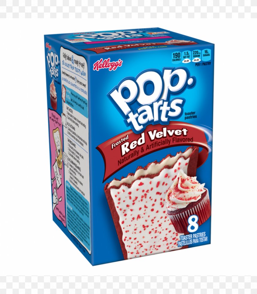 Red Velvet Cake Frosting & Icing Kellogg's Pop-Tarts Frosted Chocolate Fudge Toaster Pastry, PNG, 875x1000px, Red Velvet Cake, Breakfast Cereal, Chocolate, Cream Cheese, Cupcake Download Free