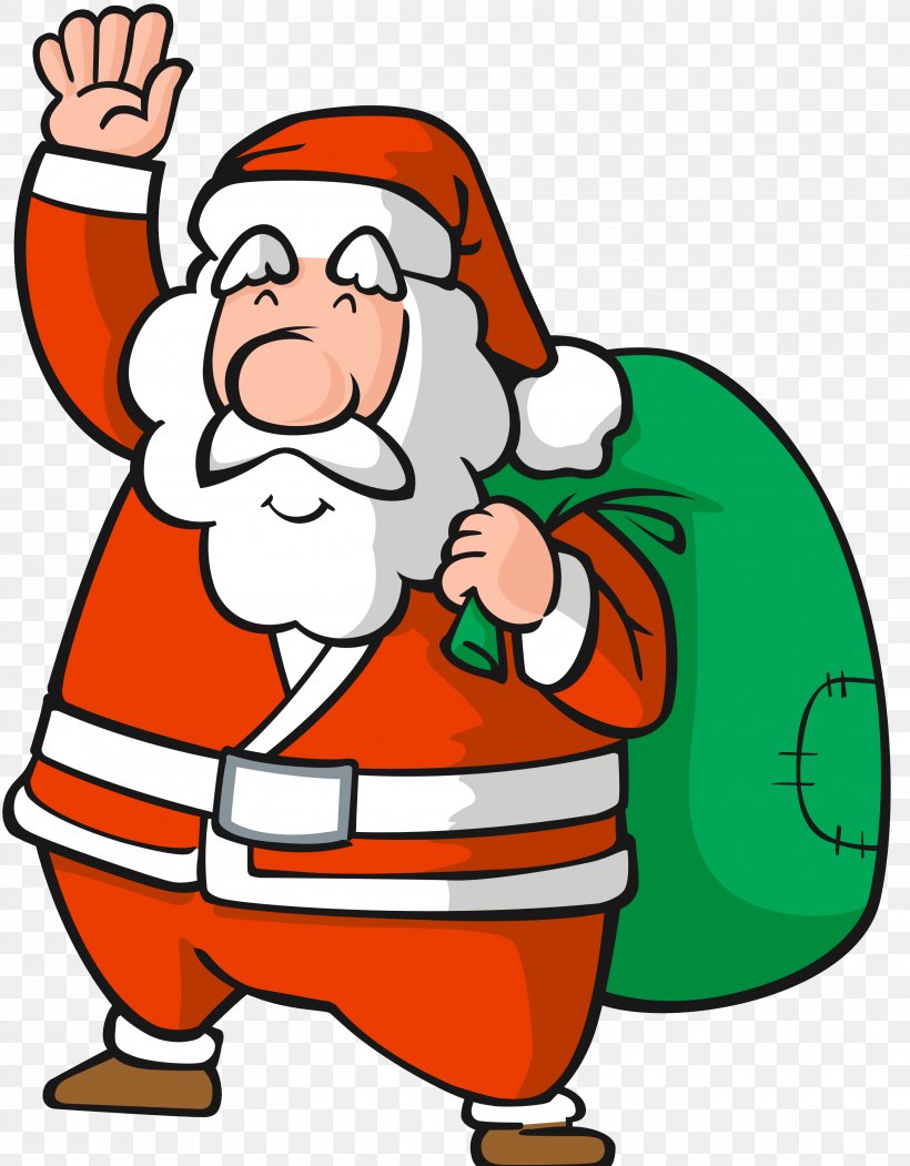 Santa Claus Cartoon Ded Moroz Clip Art Snegurochka, PNG, 2654x3404px, Santa Claus, Area, Artwork, Cartoon, Christmas Download Free