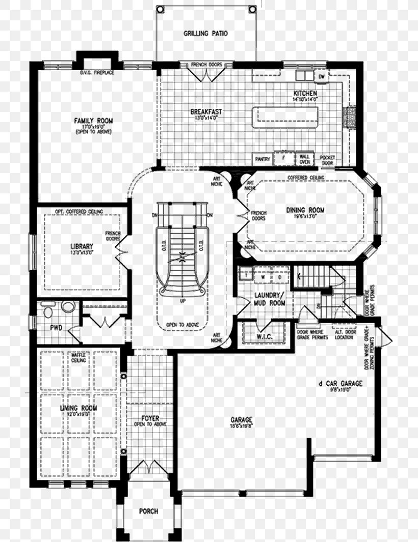 Floor Plan Line, PNG, 722x1065px, Floor Plan, Area, Black And White, Design M, Diagram Download Free