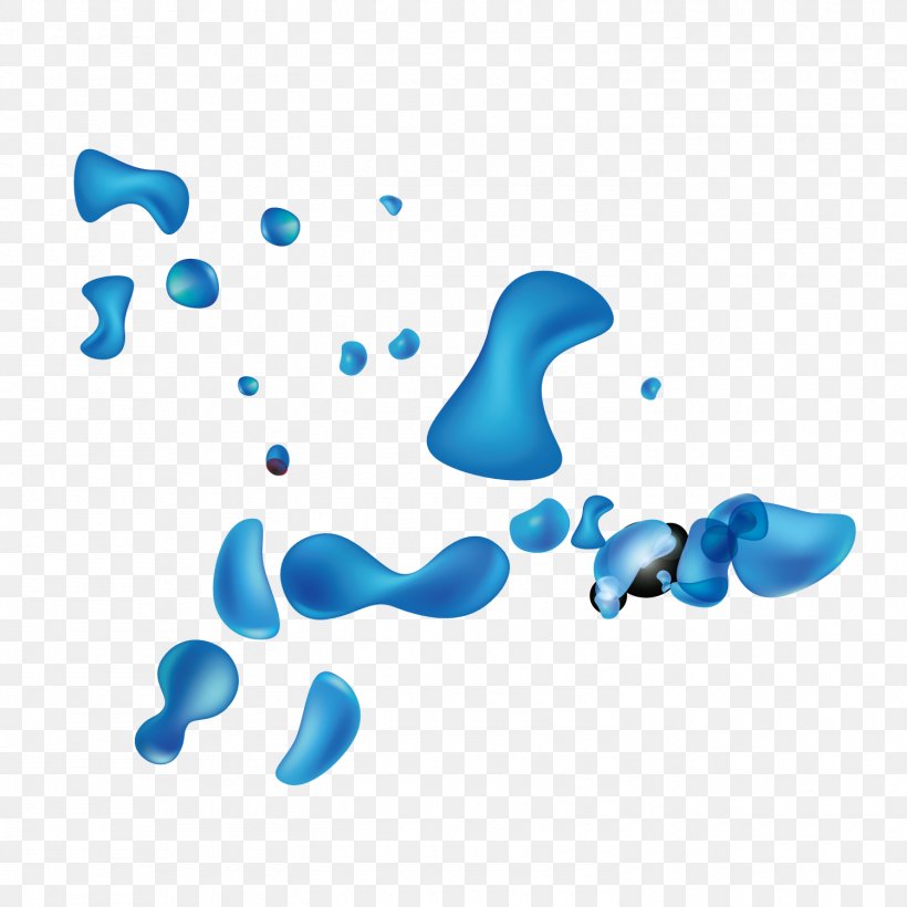 Blue Euclidean Vector Wave, PNG, 1500x1500px, Blue, Area, Body Jewelry, Color, Designer Download Free