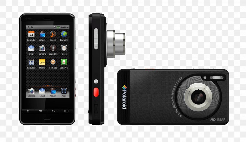 Android Polaroid Corporation Mobile Phones Instant Camera Point-and-shoot Camera, PNG, 2048x1187px, Android, Camera, Camera Accessory, Camera Lens, Camera Phone Download Free