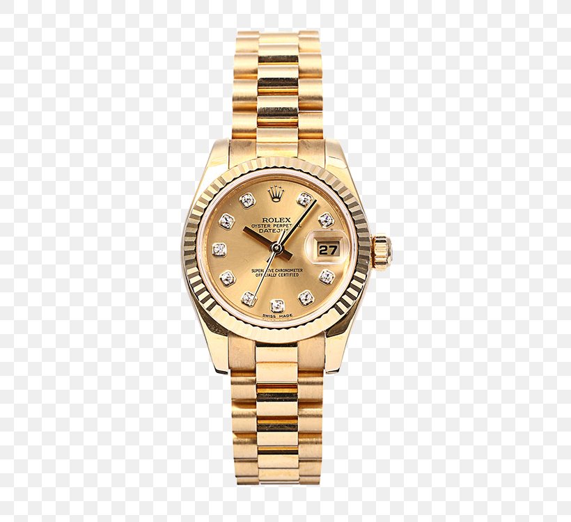 Automatic Watch Rolex Watch Strap, PNG, 750x750px, Watch, Automatic Watch, Brand, Designer, Metal Download Free