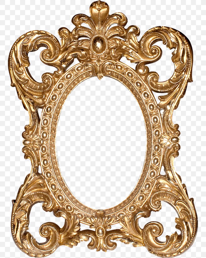 Picture Frames Mirror Photography Clip Art, PNG, 758x1024px, Picture Frames, Brass, Film Frame, Mirror, Oval Download Free