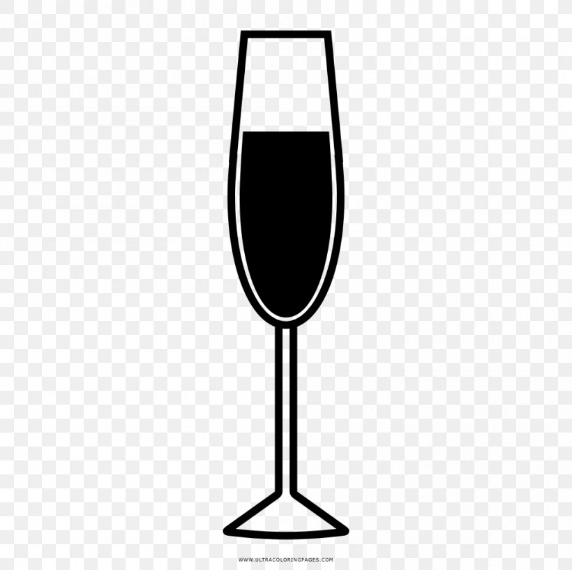 Wine Glass Champagne Glass Drawing, PNG, 1000x997px, Wine Glass, Black And White, Champagne, Champagne Glass, Champagne Stemware Download Free