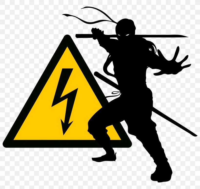 Nioh Signage Hazard High Voltage Electricity, PNG, 2222x2100px, Nioh, Area, Artwork, Black And White, Brand Download Free