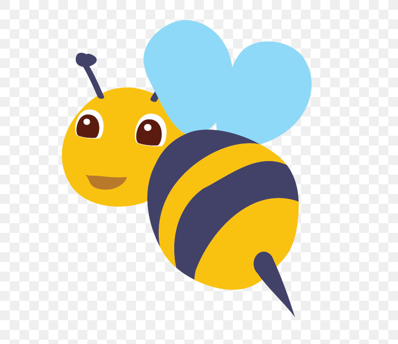 Bumblebee, PNG, 709x709px, Honeybee, Bee, Bumblebee, Cartoon, Emoticon Download Free