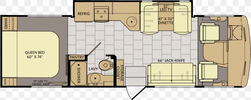 Fleetwood Enterprises Ford Motor Company Floor Plan Campervans House, PNG, 850x340px, Fleetwood Enterprises, Architectural Engineering, Area, Bed, Campervans Download Free