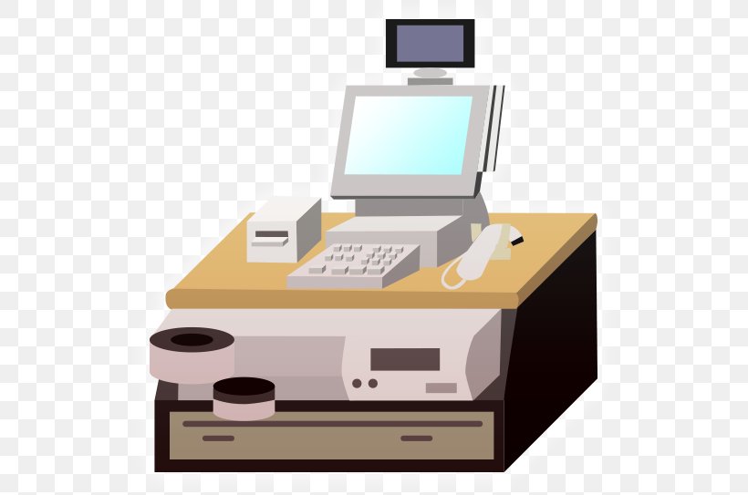 Point Of Sale Personal Computer Computer Monitor Accessory Laptop, PNG, 541x543px, Point Of Sale, Calculation, Computer, Computer Monitor Accessory, Desk Download Free