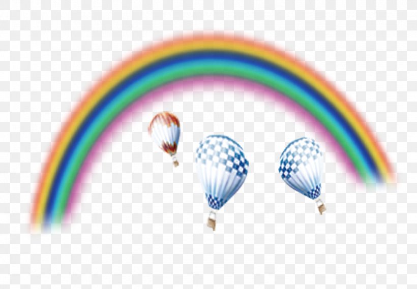 Rainbow Balloon Download Computer File, PNG, 1439x1000px, Rainbow, Balloon, Blue, Color, Designer Download Free