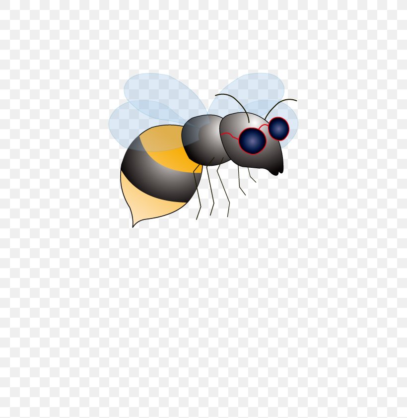 Honey Bee Insect Clip Art, PNG, 595x842px, Honey Bee, Bee, Cartoon, Drawing, Fly Download Free