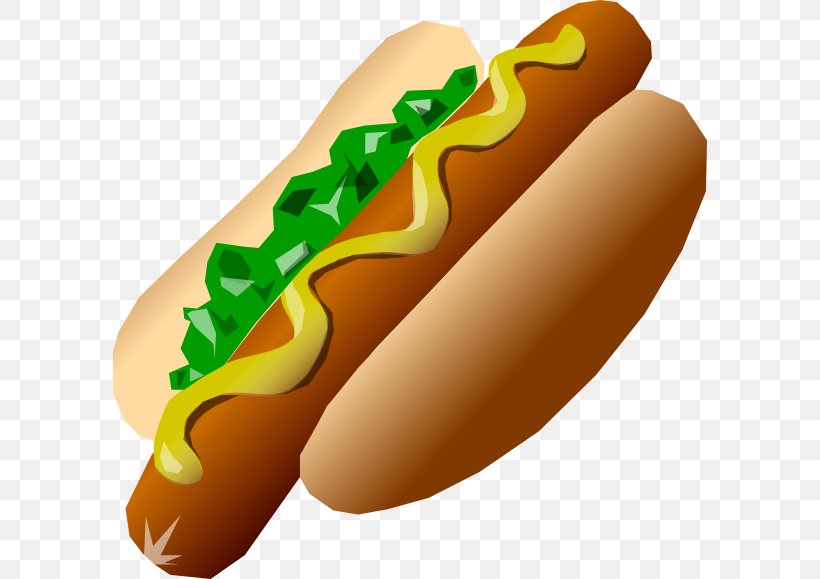 Hot Dog Hamburger Fast Food Barbecue Grill, PNG, 594x579px, Hot Dog, Barbecue Grill, Bockwurst, Bun, Cartoon Download Free