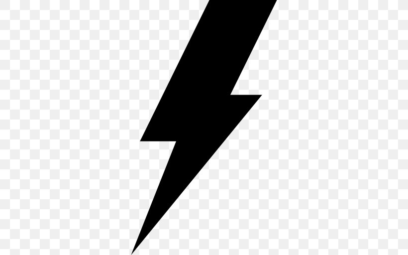 Electricity Symbol Lightning, PNG, 512x512px, Electricity, Black, Black And White, Brand, Electric Current Download Free