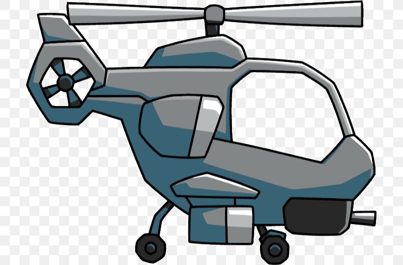 Helicopter Scribblenauts Unlimited Scribblenauts Remix Super Scribblenauts, PNG, 713x540px, Helicopter, Aerospace Engineering, Air Travel, Aircraft, Attack Helicopter Download Free