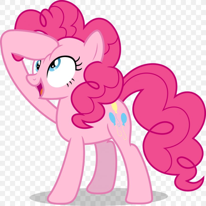 Pinkie Pie Applejack Rainbow Dash Twilight Sparkle Rarity, PNG, 1024x1024px, Watercolor, Cartoon, Flower, Frame, Heart Download Free