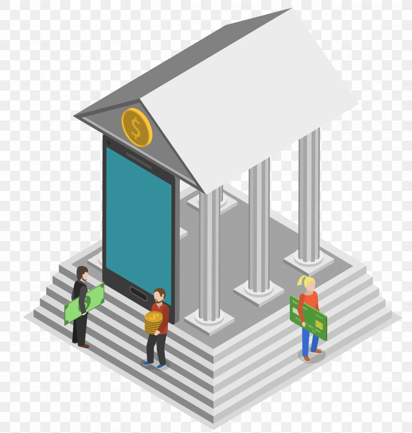 Mobile Banking Isometric Projection, PNG, 2330x2450px, Bank, Business, Concept, Cooperative Bank, Energy Download Free