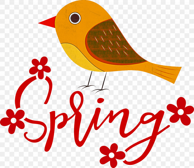 Spring Bird, PNG, 3000x2592px, Spring, Bird, Cartoon, Computer, Drawing Download Free