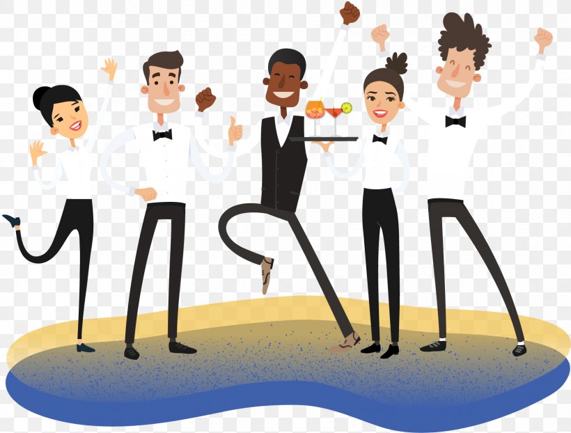 TempTribe Waiter Job Hospitality Public Relations, PNG, 1676x1272px, Temptribe, Cartoon, Customer, Employment Agency, Hospitality Download Free