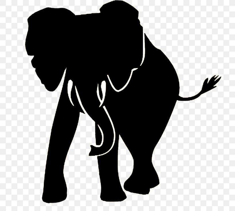 African Elephant Clip Art Image, PNG, 768x737px, African Elephant, Asian Elephant, Black And White, Cattle Like Mammal, Drawing Download Free