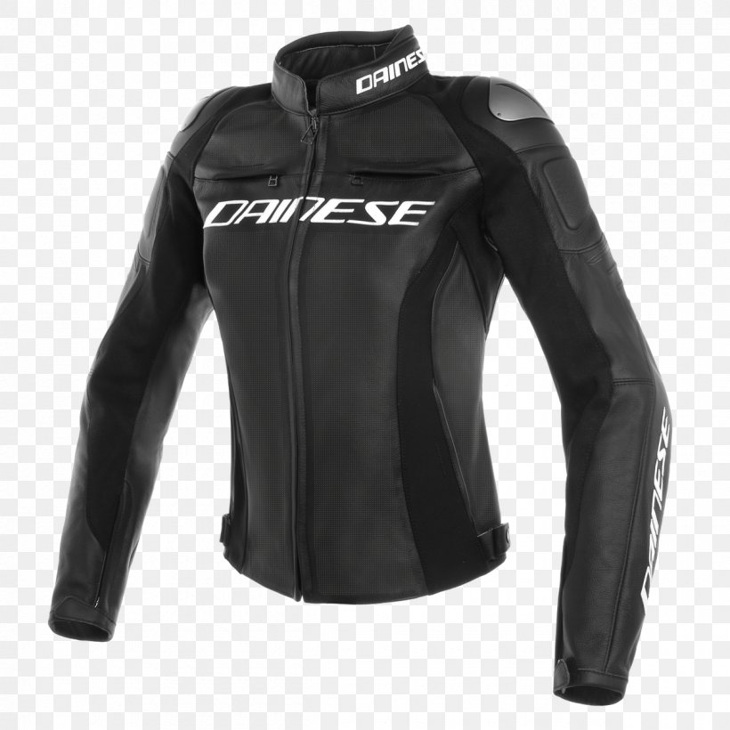 Dainese Racing 3 Leather Jacket Motorcycle, PNG, 1200x1200px, Dainese, Black, Clothing, Glove, Jacket Download Free