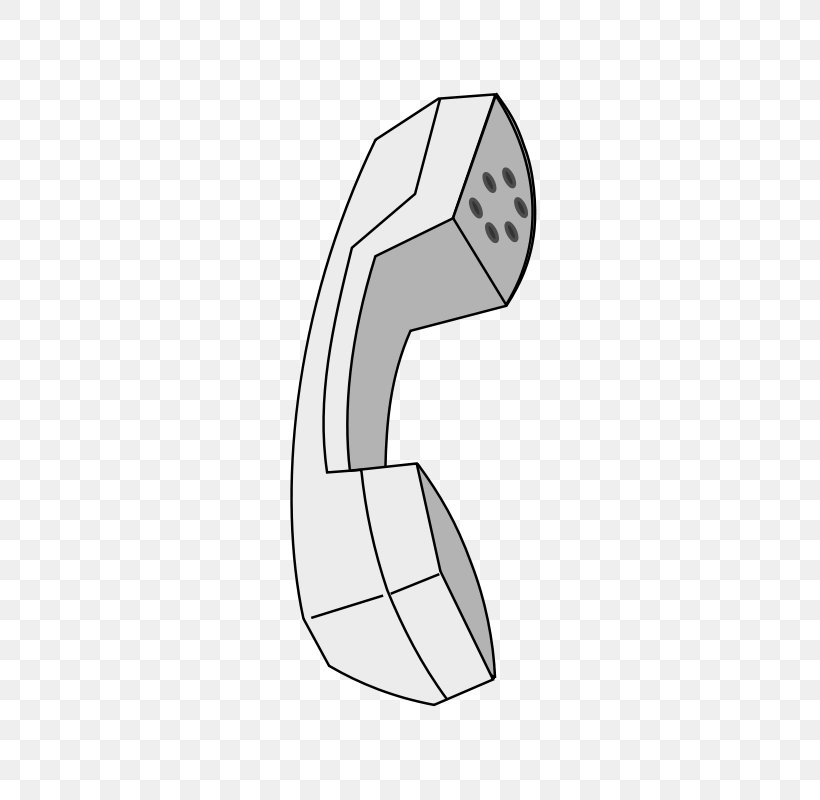 Handset Telephone Mobile Phones Radio Receiver Clip Art, PNG, 566x800px, Handset, Area, Arm, Black And White, Drawing Download Free