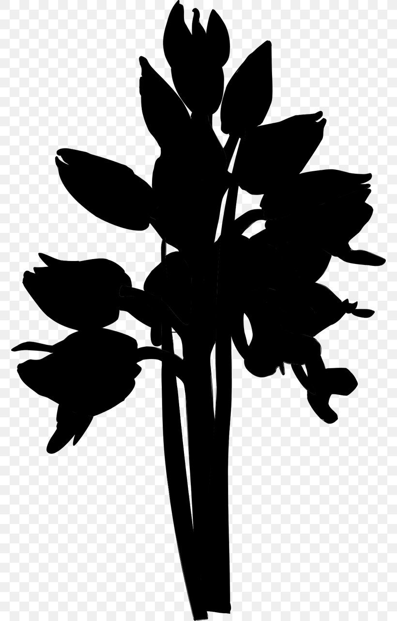 Clip Art Flowering Plant Silhouette Leaf, PNG, 774x1280px, Flower, Blackandwhite, Botany, Branching, Flowering Plant Download Free