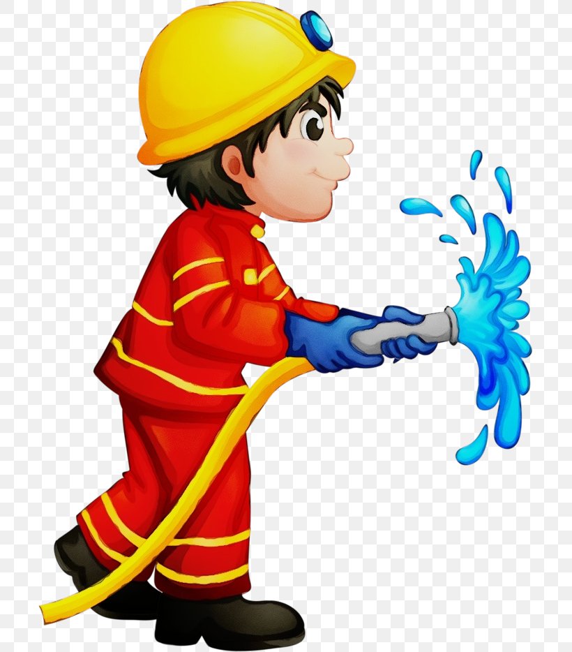 Firefighter Cartoon, PNG, 710x934px, Watercolor, Car, Cartoon, Conflagration, Construction Worker Download Free