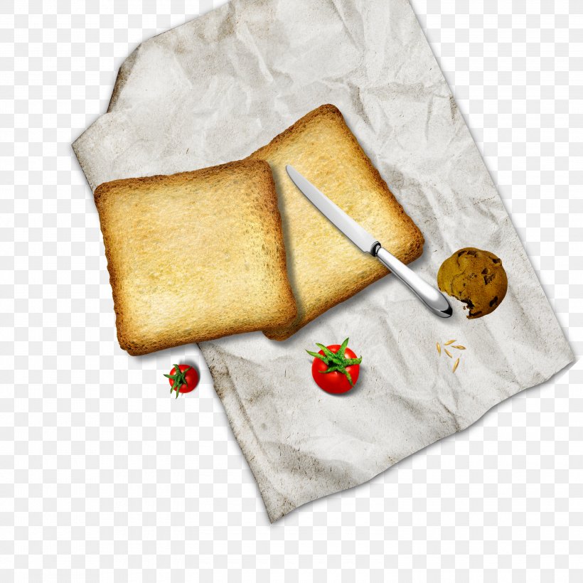Toast Breakfast Bread, PNG, 3000x3000px, Toast, Baking, Bread, Breakfast, Food Download Free