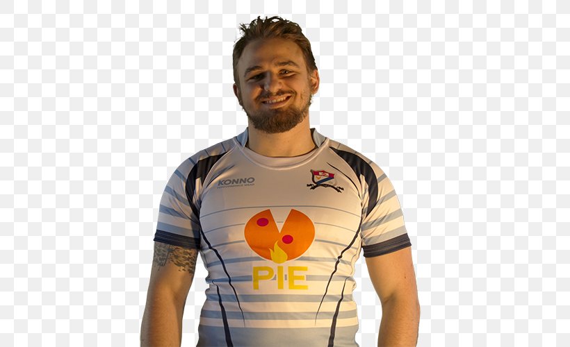 Jersey T-shirt Sleeve Rugby Shorts, PNG, 500x500px, Jersey, Arm, Clothing, Facial Hair, Football Player Download Free