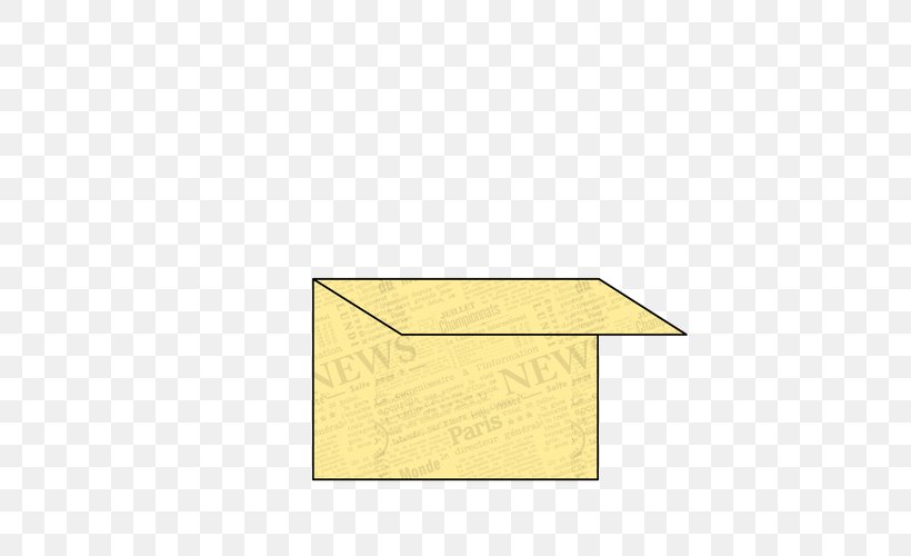 Paper Line Angle, PNG, 500x500px, Paper, Material, Rectangle, Table, Yellow Download Free