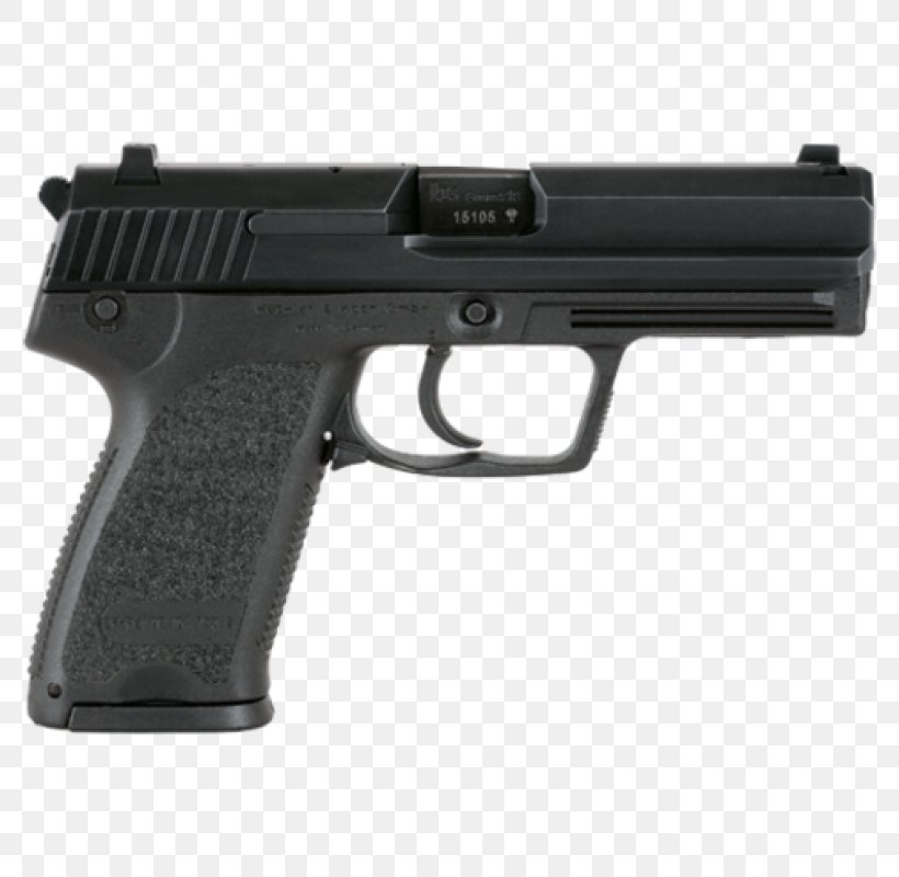 Heckler & Koch USP Compact Firearm 9×19mm Parabellum, PNG, 800x800px, 45 Acp, 919mm Parabellum, Heckler Koch Usp, Air Gun, Airsoft Download Free